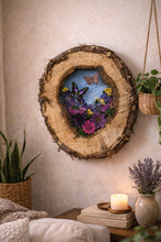Load image into Gallery viewer, 14 x 18 Hollow Log Nature Scene
