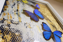 Load image into Gallery viewer, 16 x 20 Textured Background Butterfly Artwork