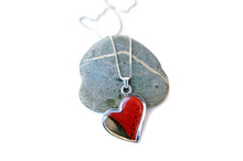 Load image into Gallery viewer, Real Butterfly Sterling Silver Necklace - Cymothoe Sangaris