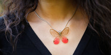 Load image into Gallery viewer, Real Butterfly Wing Necklace - Merolina Butterfly