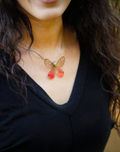 Load image into Gallery viewer, Real Butterfly Wing Necklace - Merolina Butterfly