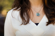 Load image into Gallery viewer, Real Butterfly Necklace Pendant - Green Sunset Moth