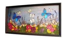 Load image into Gallery viewer, 18 x 24 Butterfly Artwork Nature Scene
