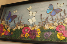 Load image into Gallery viewer, 18 x 24 Butterfly Artwork Nature Scene
