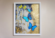Load image into Gallery viewer, 16 x 20 Textured Background Butterfly Artwork
