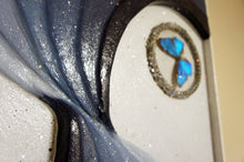 Load image into Gallery viewer, 20 x 20 Wave 3D Sculpture Wall Art
