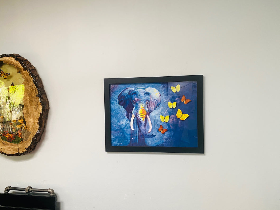 Custom 18x24 Elephant