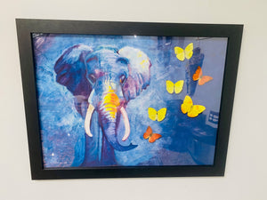 Custom 18x24 Elephant