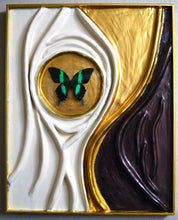 Load image into Gallery viewer, 16 x 20 The Answer is Found in Nature Scultpure
