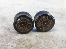 Load image into Gallery viewer, Real Owl Eye Butterfly Wing Teardrop Plugs 1/2&quot;-1 1/2&quot; - Body Jewelry, Gauges, Teardrop Plugs
