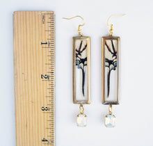 Load image into Gallery viewer, Swordtail Butterfly Wing Pendant Earrings - Butterfly Gift, Nature Theme Jewelry
