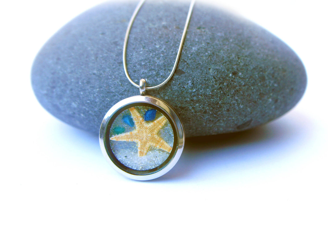 Starfish Beach Necklace - Nature Jewelry