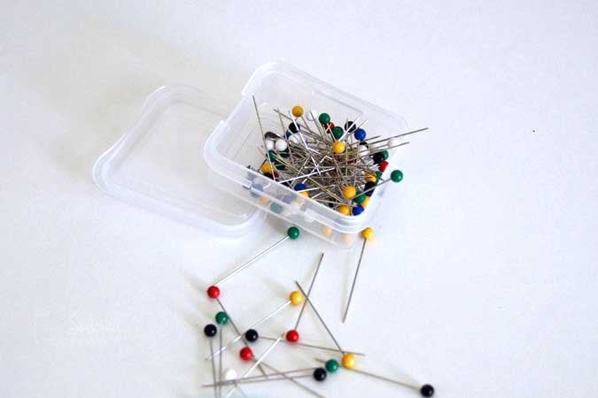 Insect pins, alternate view