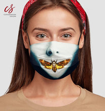 Load image into Gallery viewer, Silence of the Lambs Death Head Mask - Universal Mask
