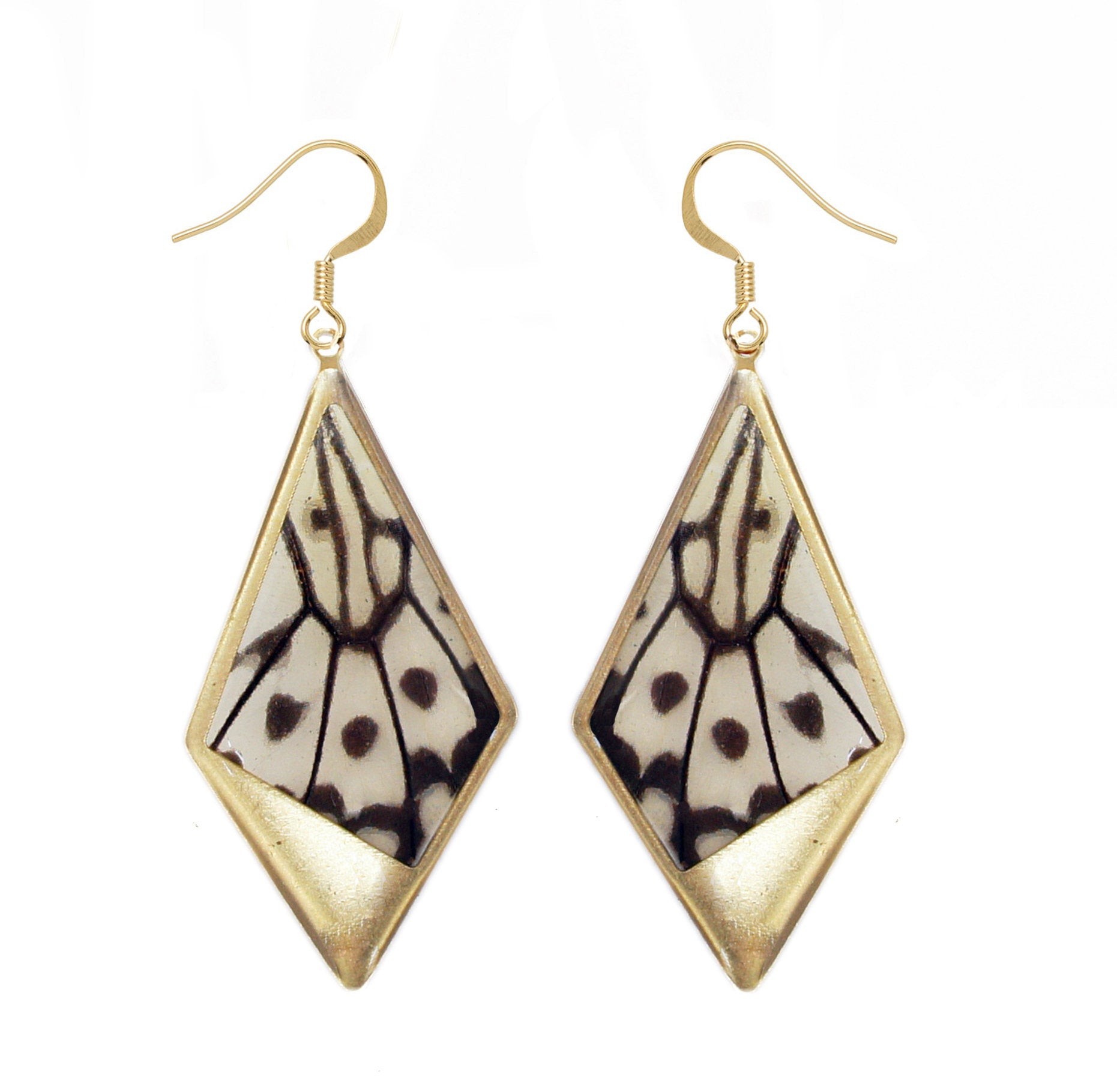Rice paper earrings on sale