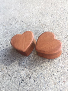 Heart Shaped Plugs - Body Jewelry, Gauges, Teardrop Plugs