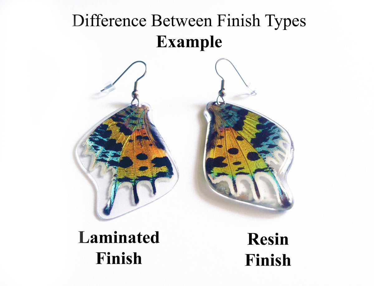 Blushing Phantom wing necklace, additional view