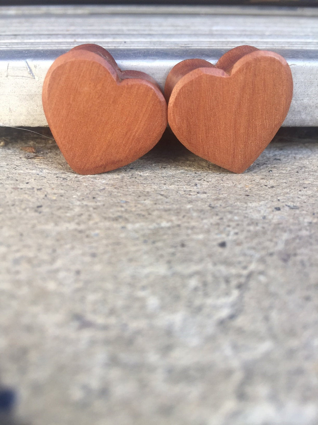 Heart Shaped Plugs - Body Jewelry, Gauges, Teardrop Plugs
